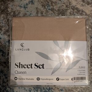 Tan Sheet Set - Queen